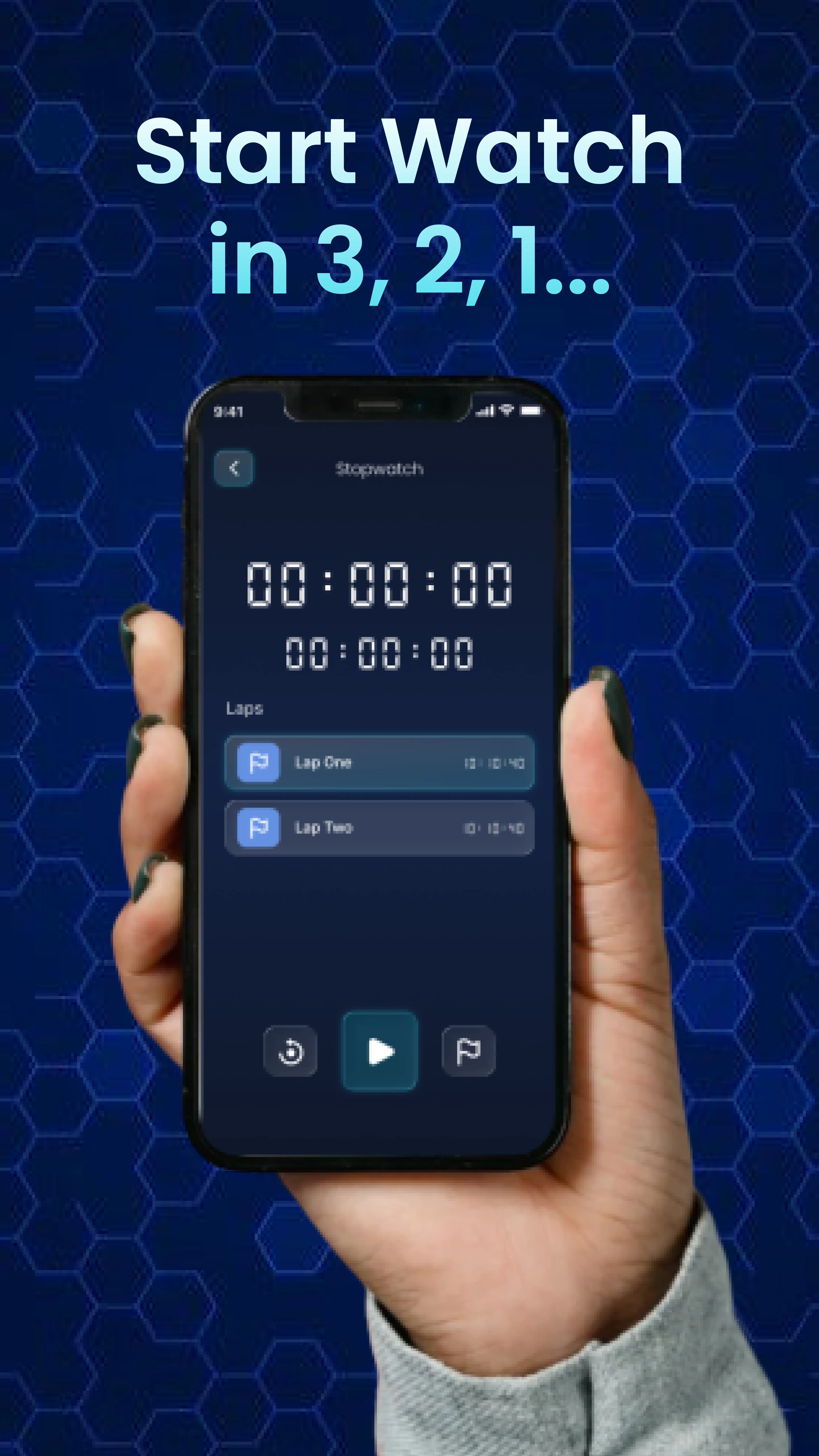 Digital Clock Screen 1