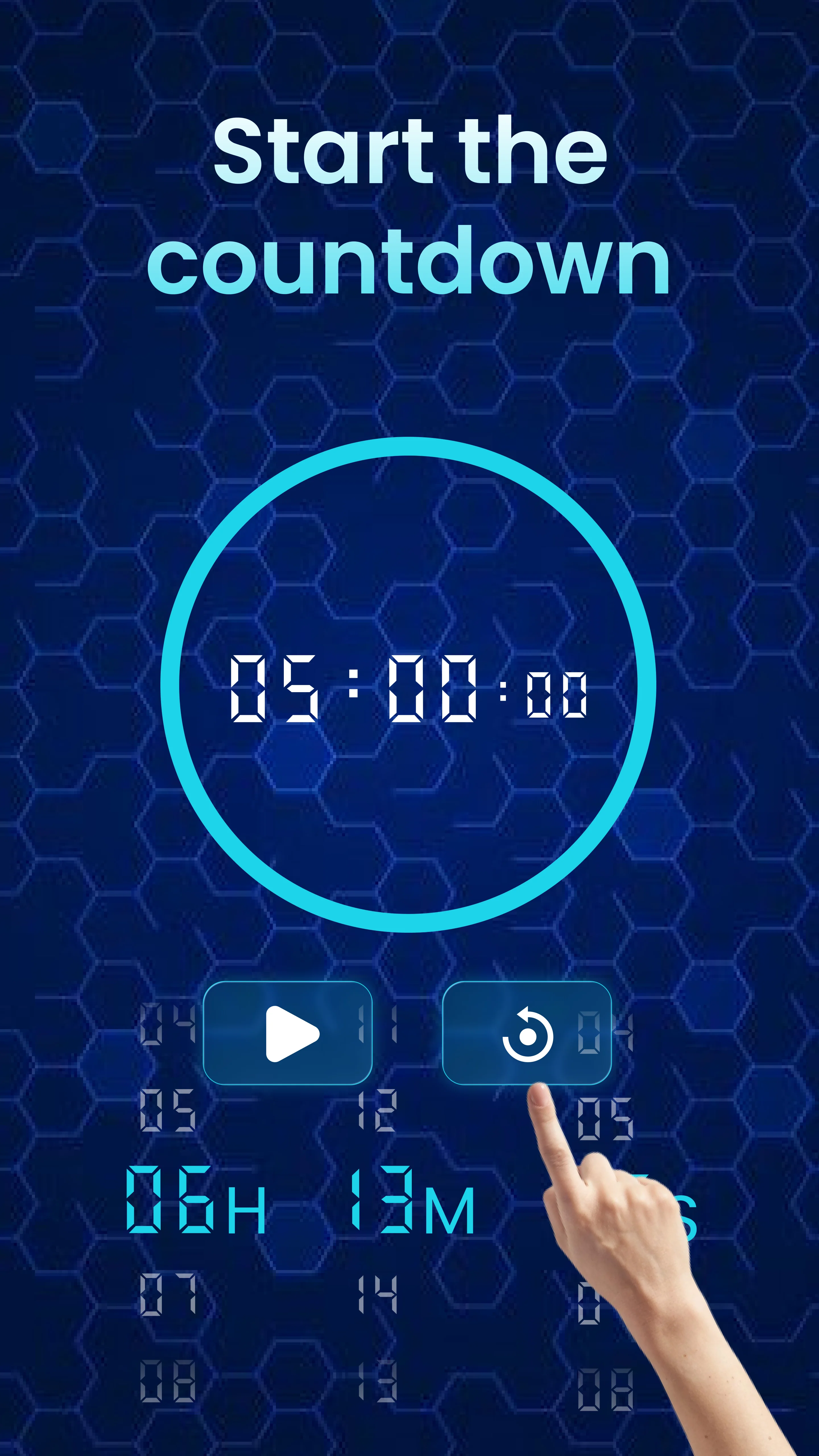 Digital Clock Screen 3
