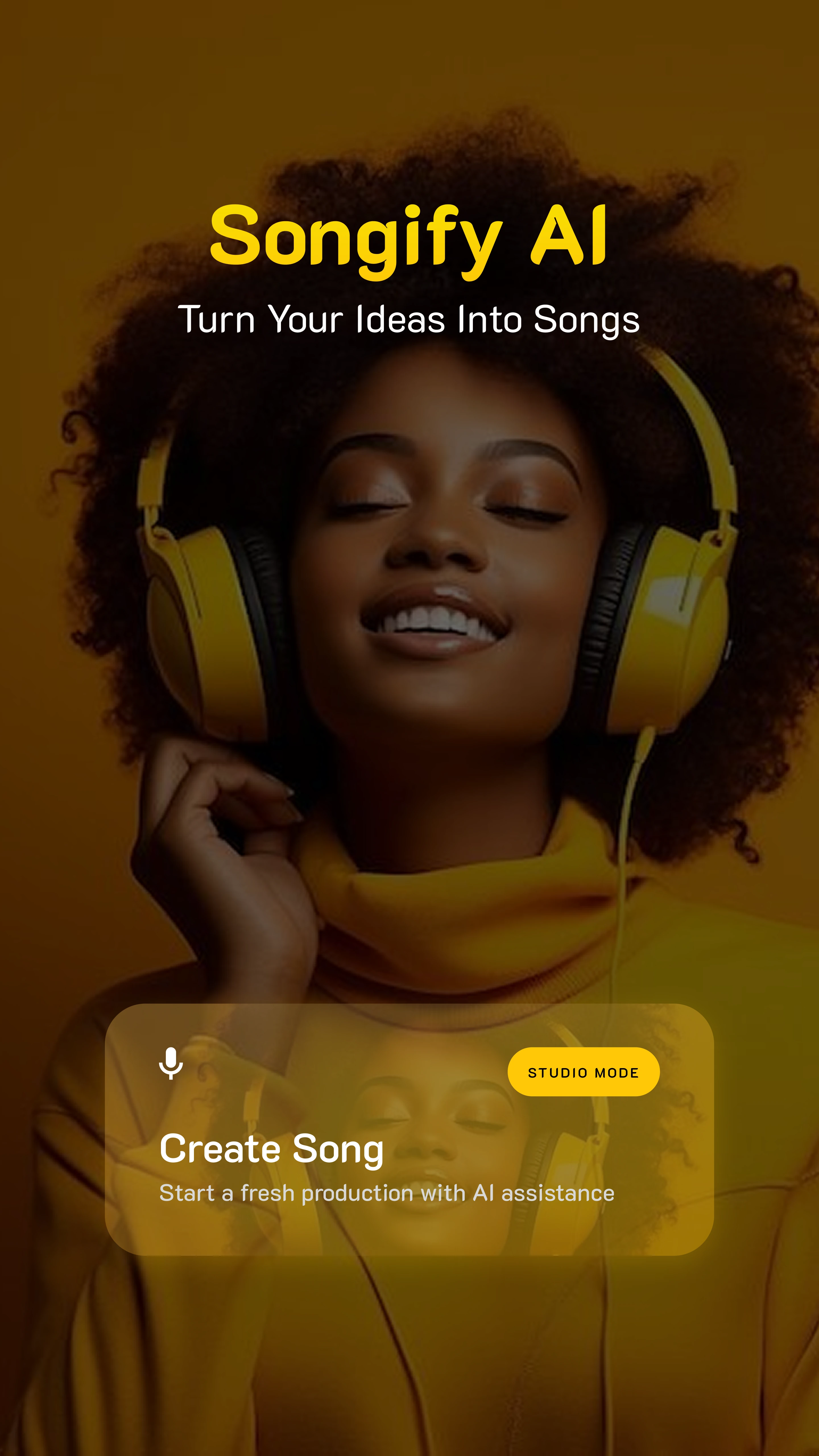 Songify Screen 1
